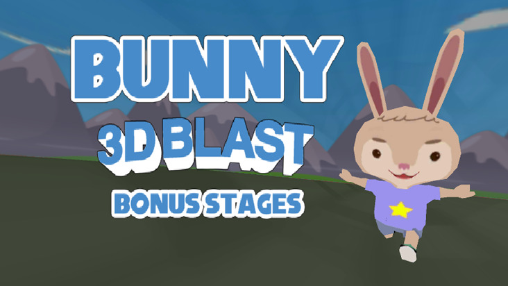 Screenshot of Bunny 3D Blast Bonus Stages