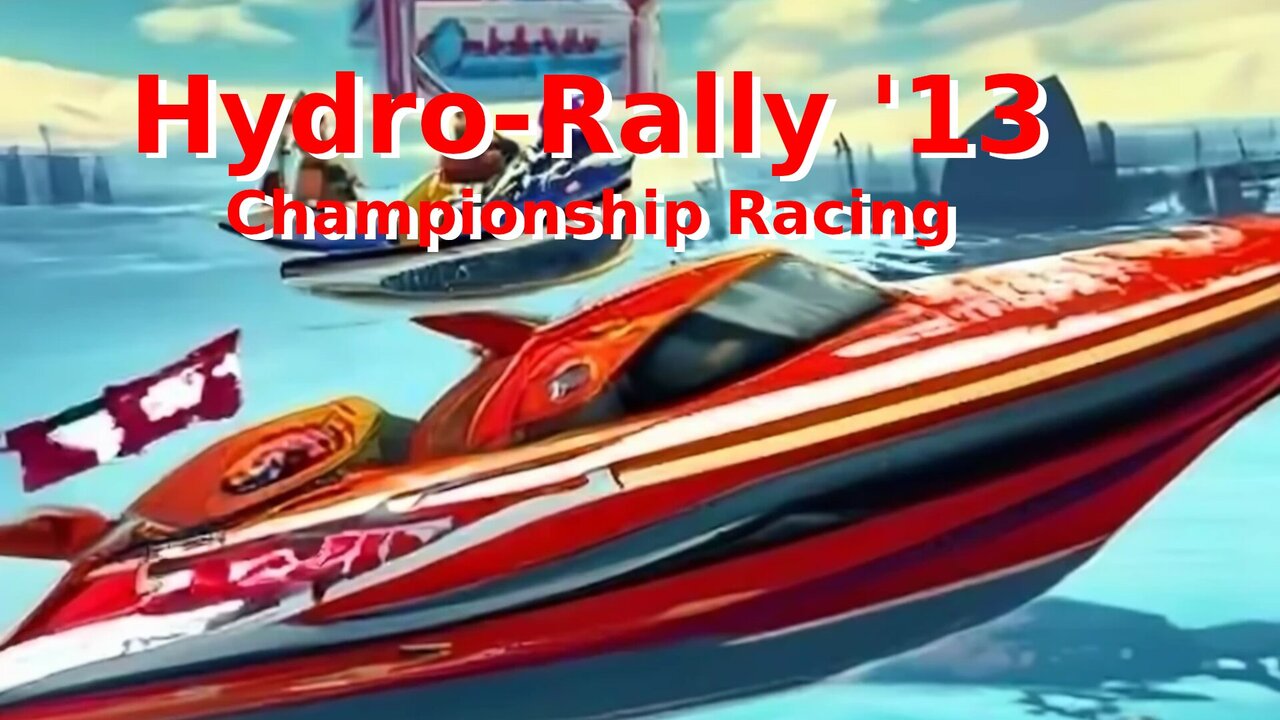 Screenshot of Hydro Rally 13