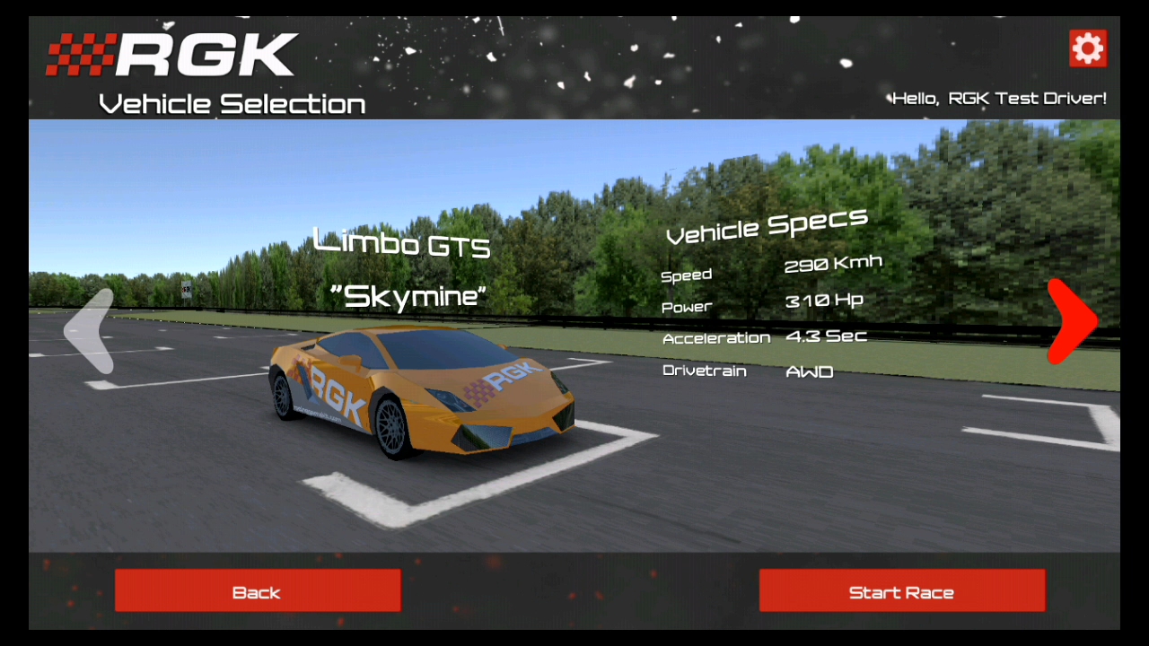 Screenshot of RGK 1.5 Demo