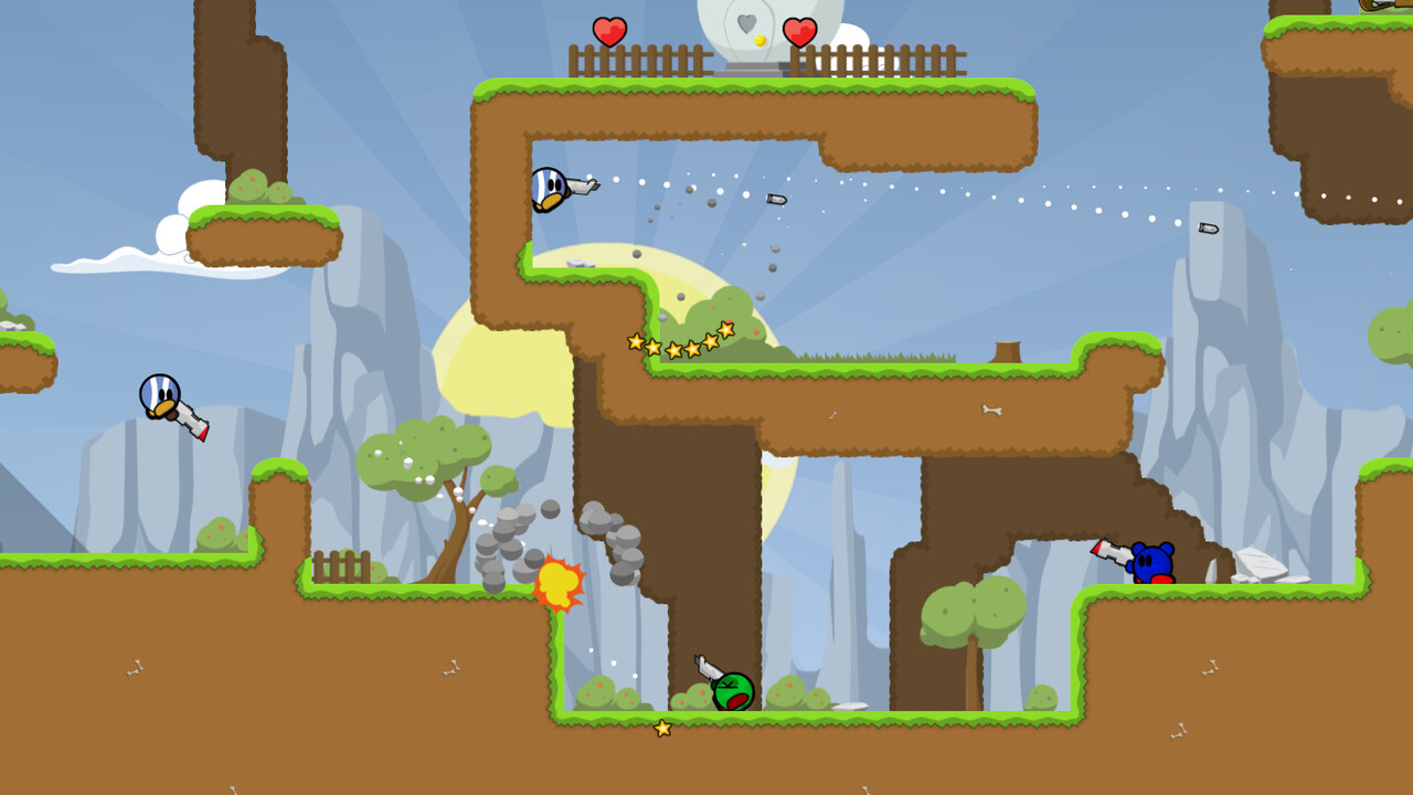 Screenshot of Teeworlds