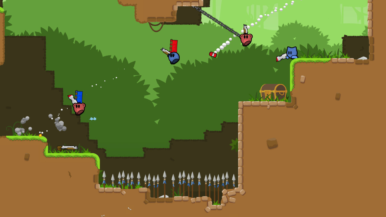Screenshot of Teeworlds