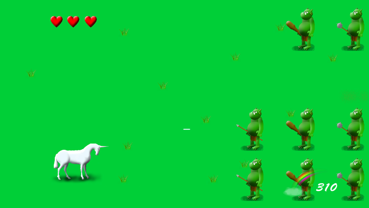 Screenshot of Unicorn Defender