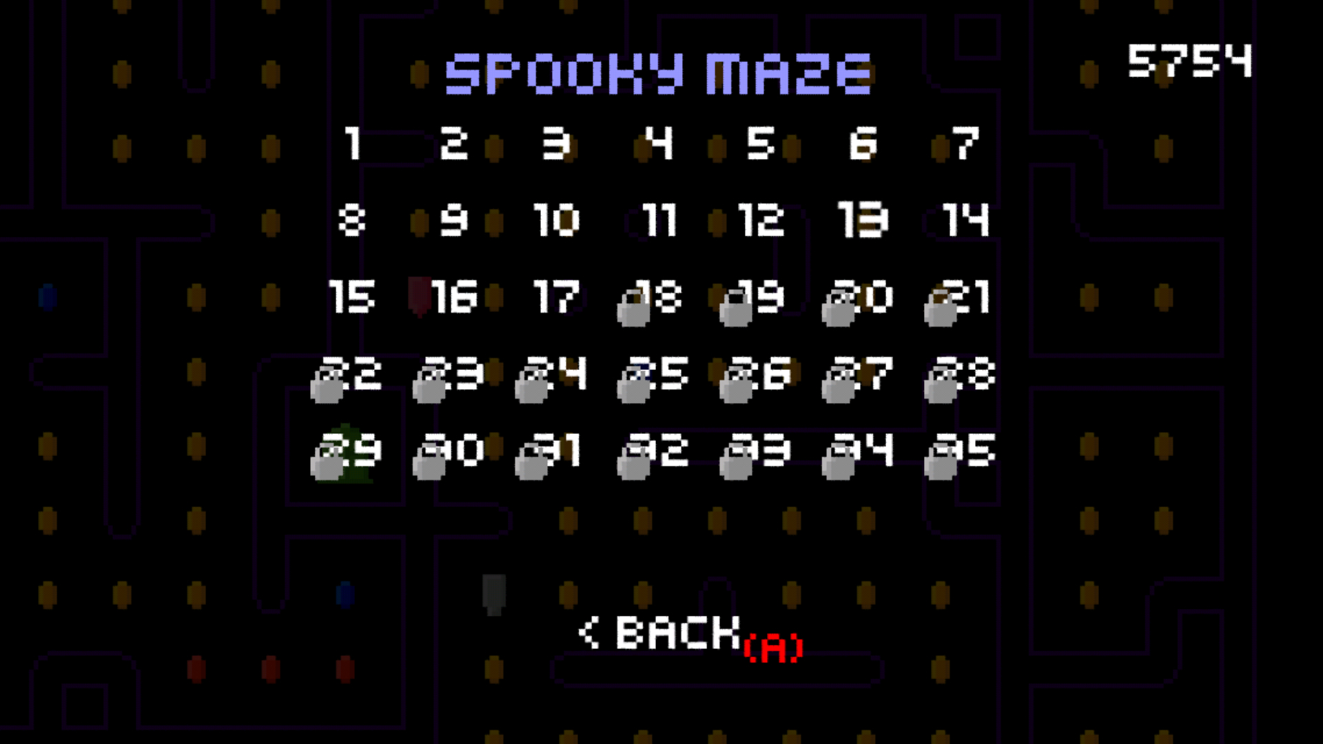 Screenshot of SpookyMaze