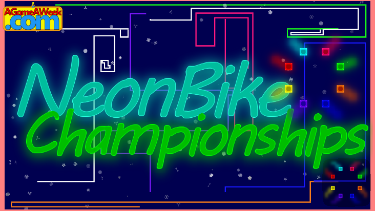 Screenshot of Neon Bike Championships