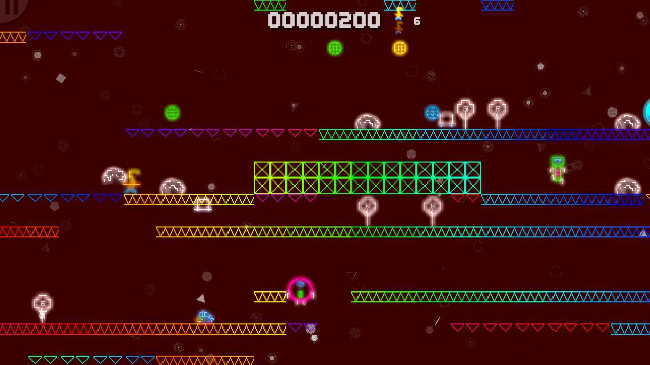 Screenshot of NeonPlat's Cosmic Adventure