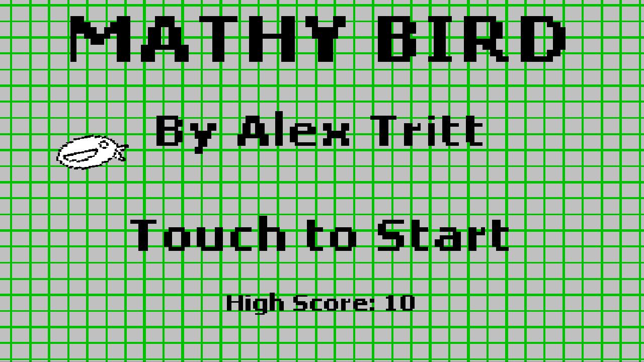 Screenshot of Mathy Bird