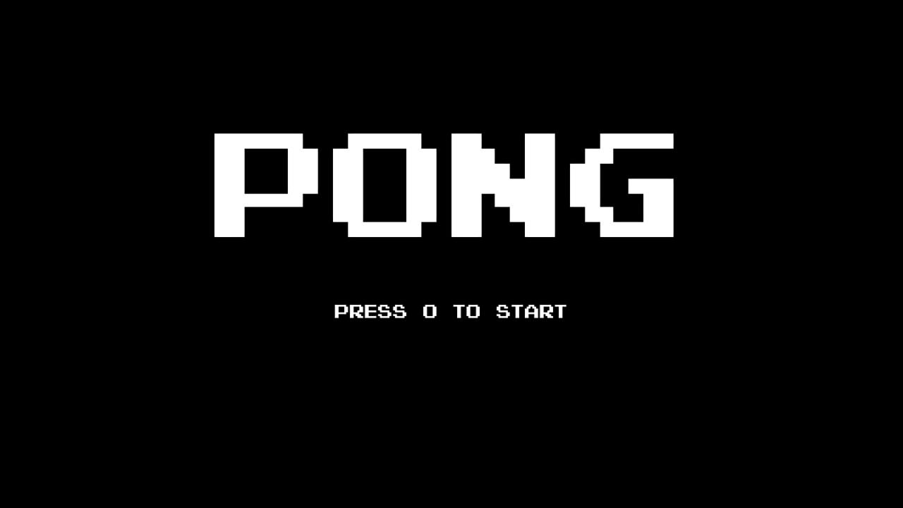 Screenshot of Retro Pong