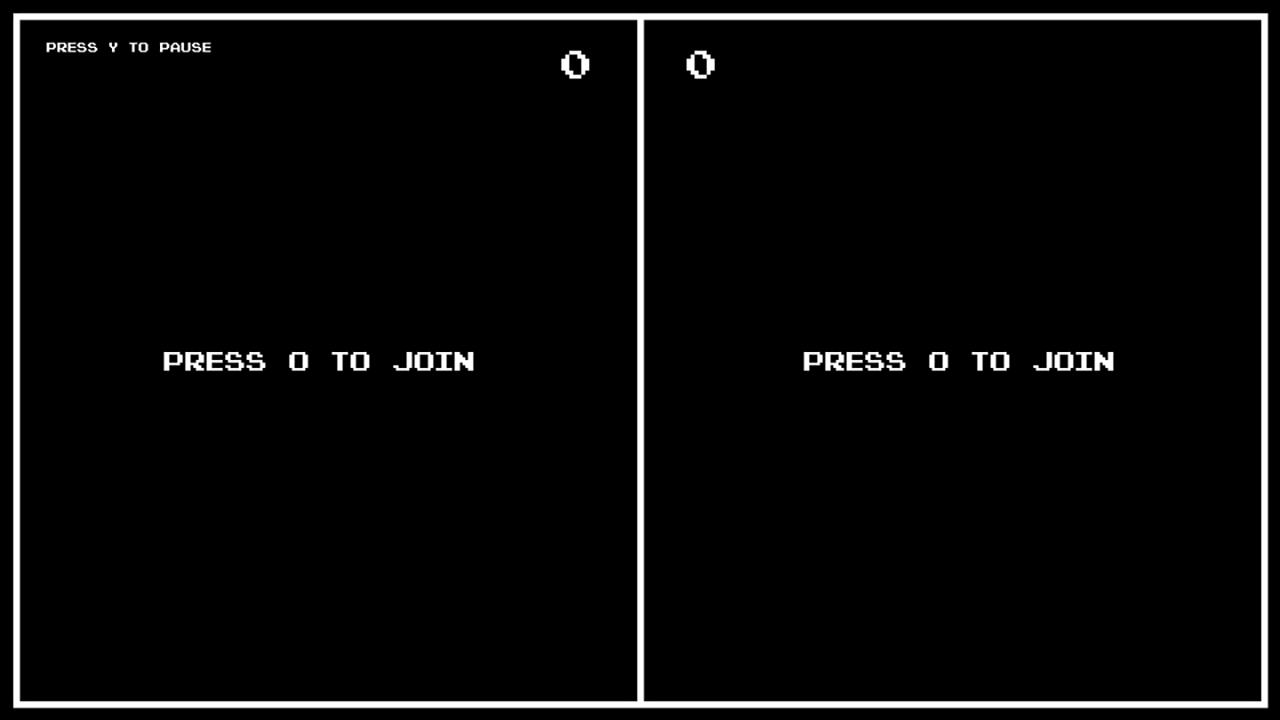 Screenshot of Retro Pong