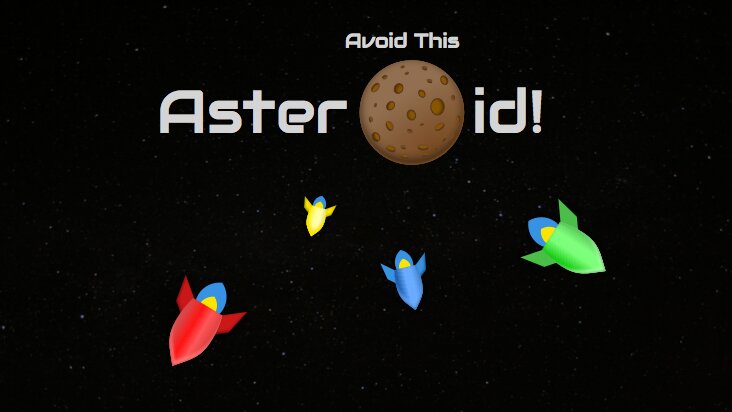 Screenshot of Avoid This Asteroid!
