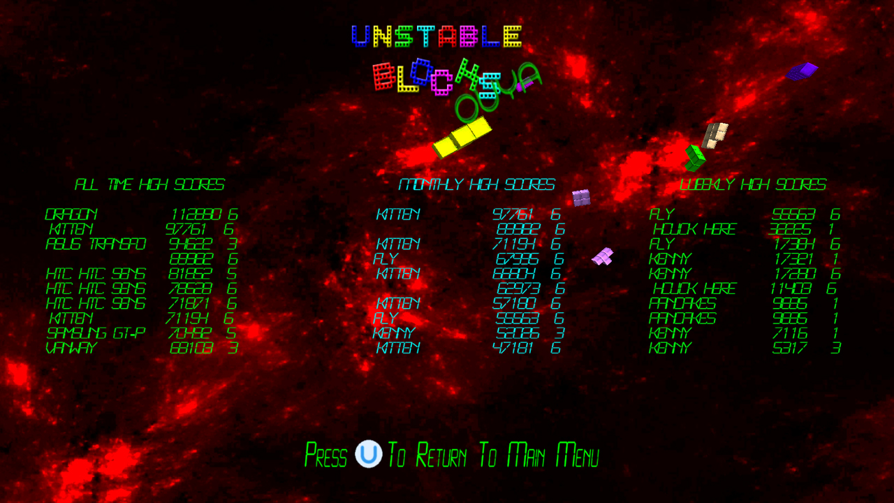 Screenshot of Unstable Blocks