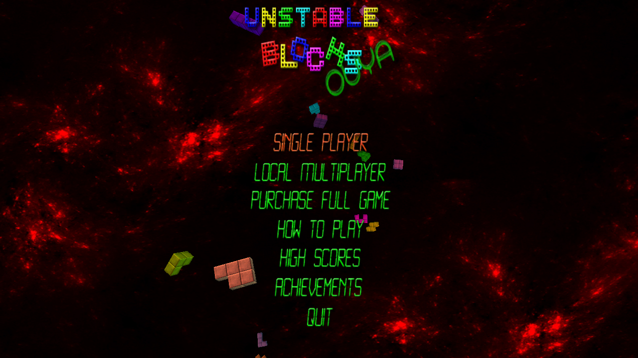Screenshot of Unstable Blocks