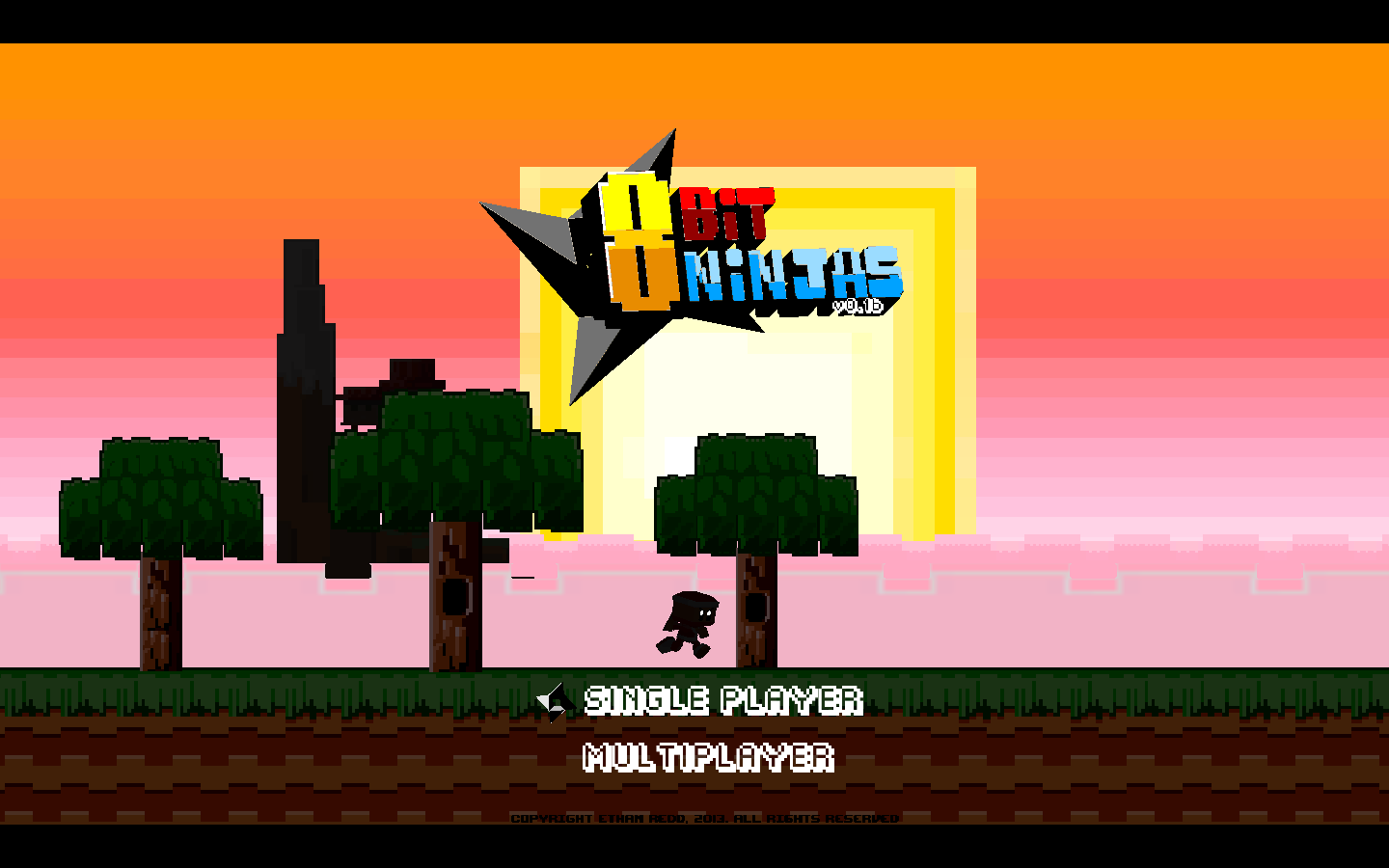 Screenshot of 8Bit Ninjas
