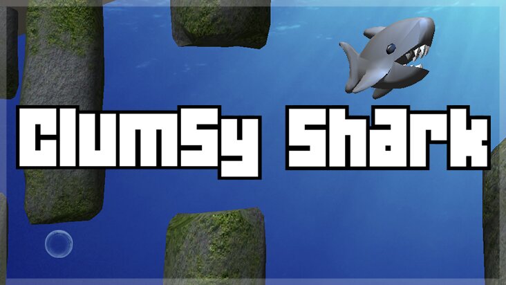 Screenshot of ../game/com.Joseki.ClumsyShark.htm