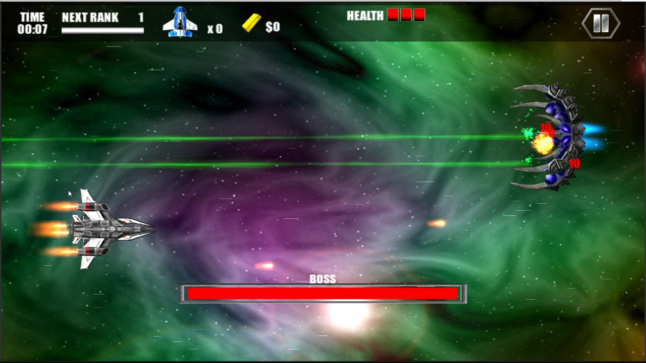 Screenshot of Celestial Assault