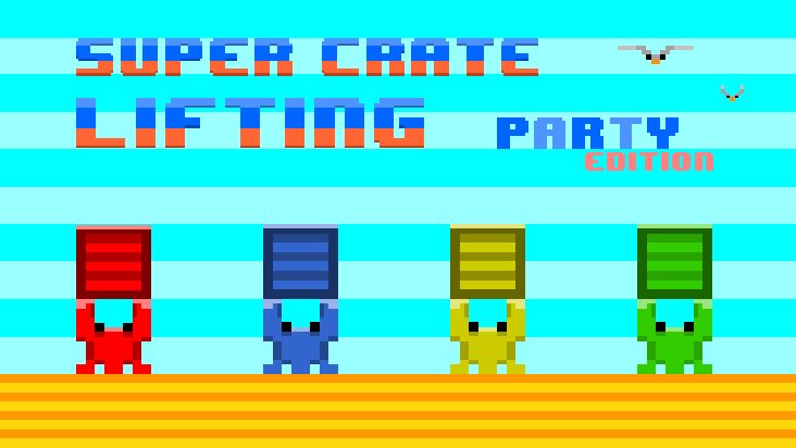 Screenshot of SUPER CRATE LIFTING Party Edition