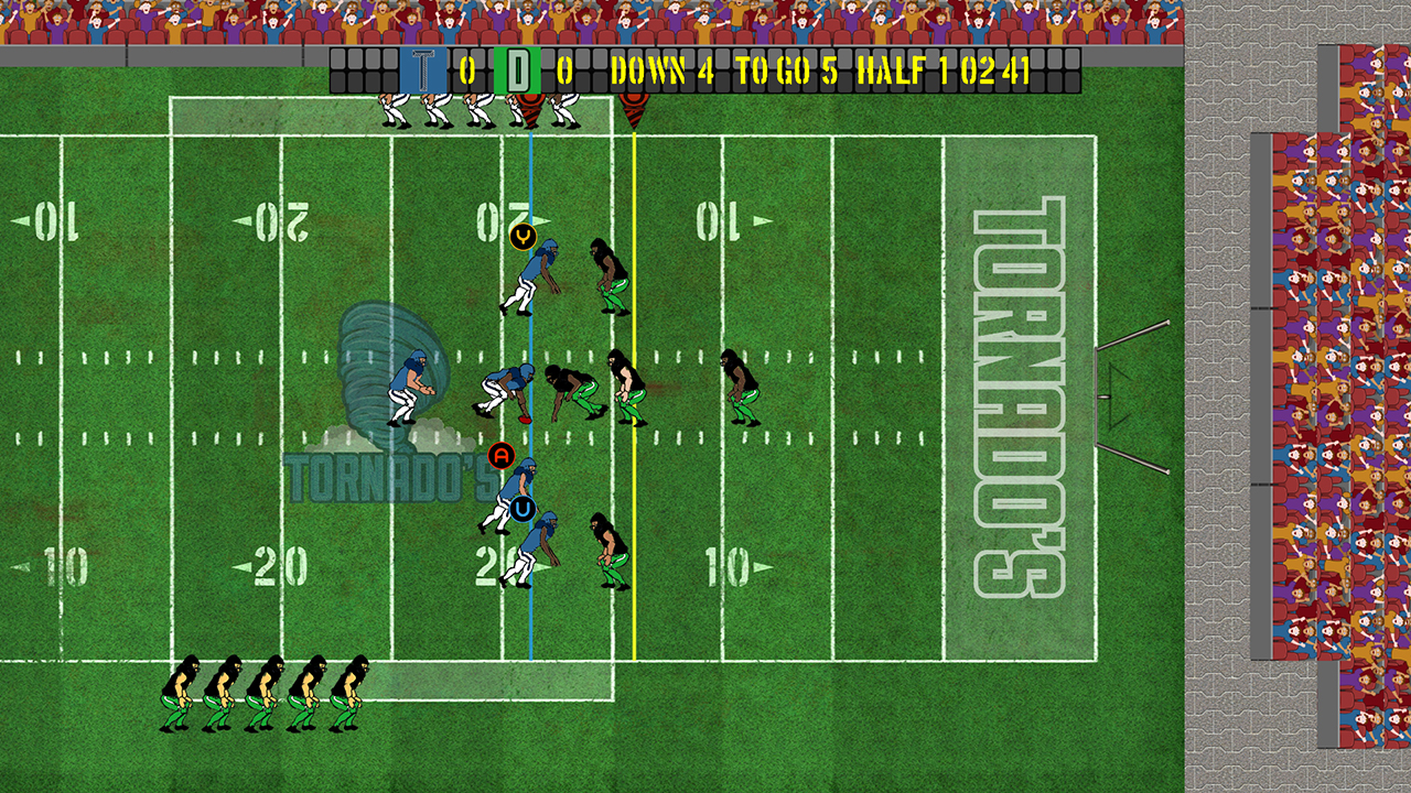 Screenshot of 4th & Goal Football