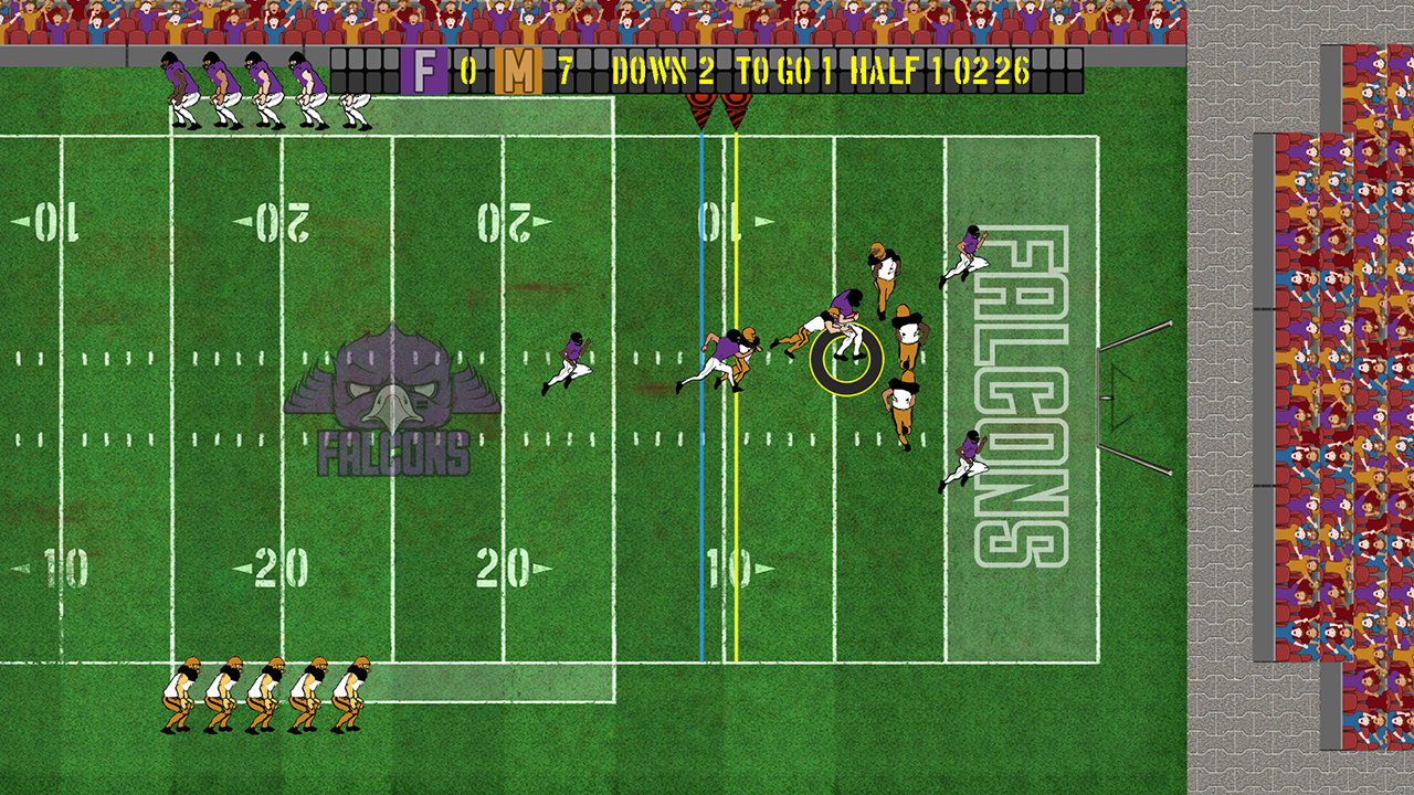 Screenshot of 4th & Goal Football