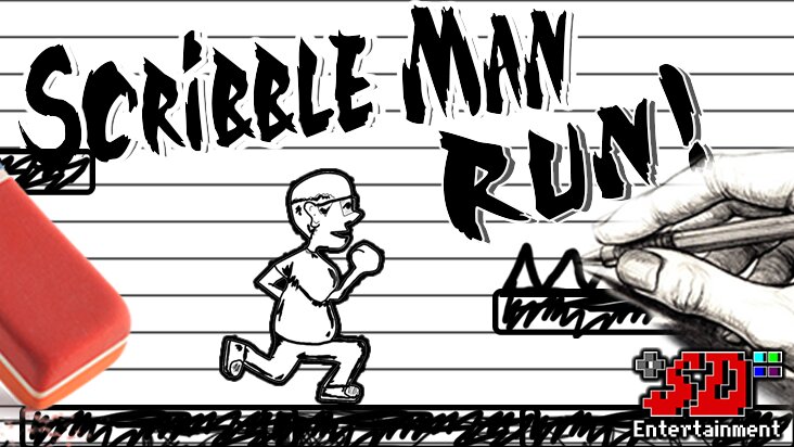 Screenshot of Scribble Man Run!