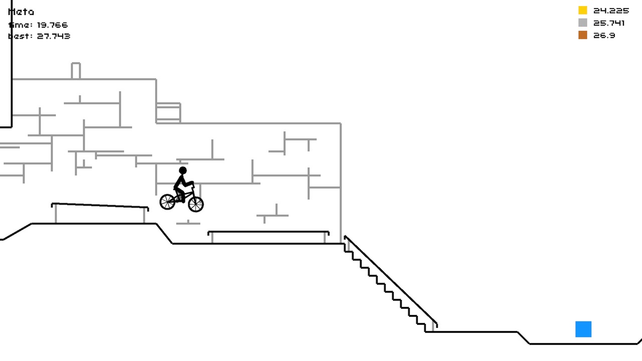 Screenshot of Draw Rider