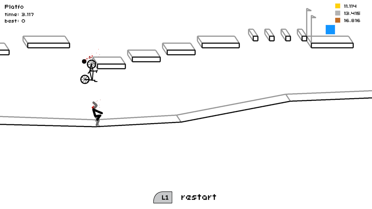 Screenshot of Draw Rider