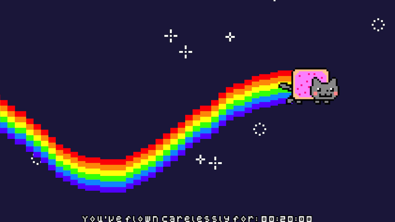 Screenshot of Nyan Cat!