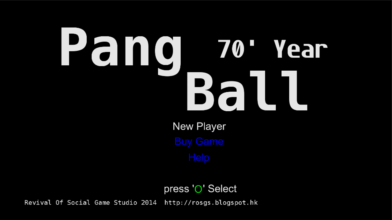 Screenshot of PangBall 70'Year