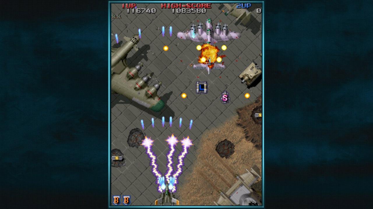 Screenshot of Raiden Legacy