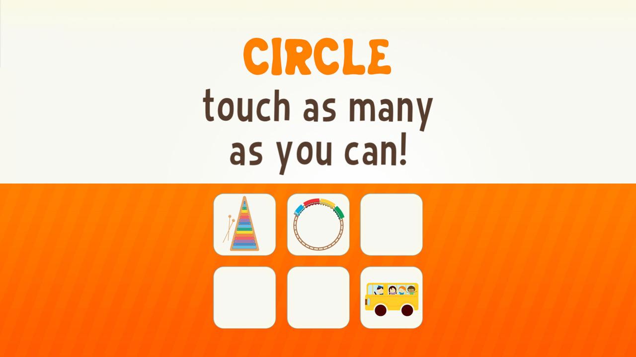 Screenshot of Ask Me Colors and Shapes