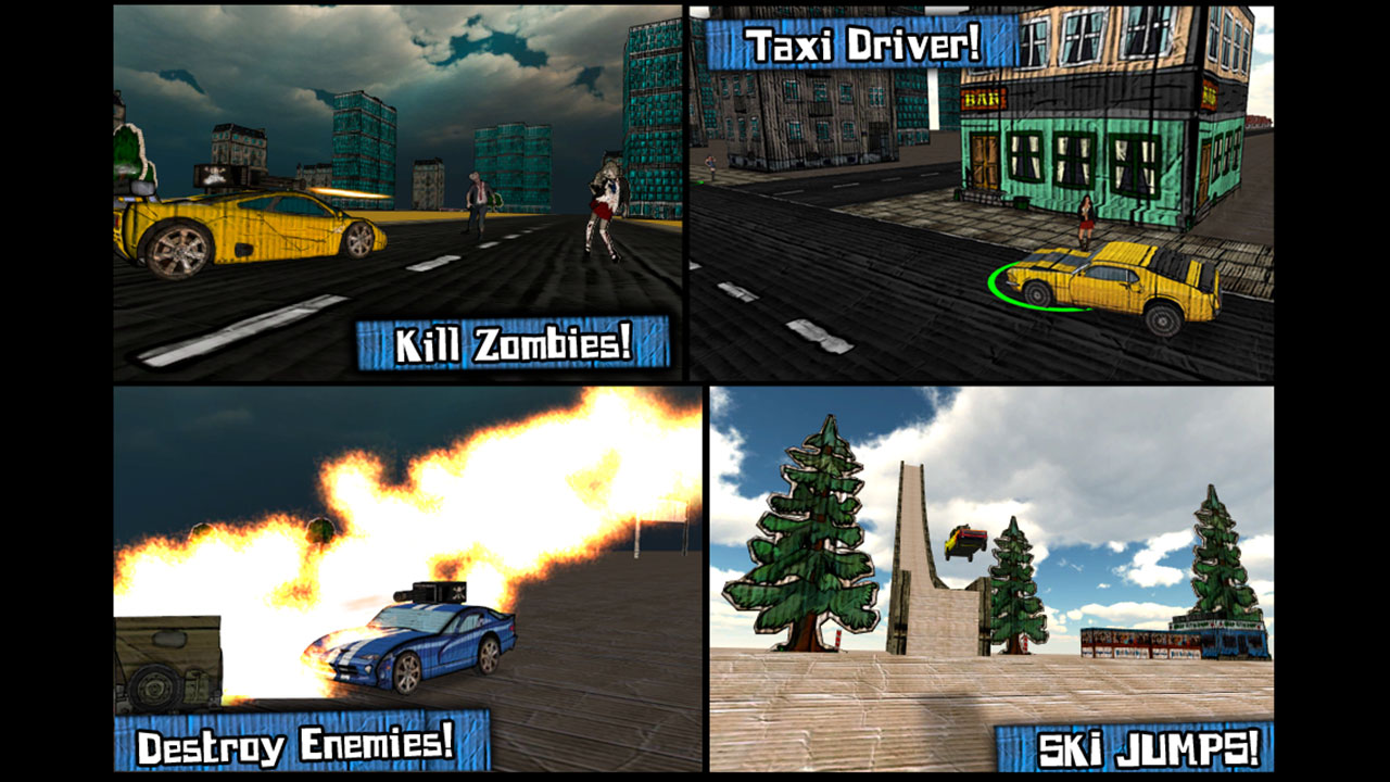 Screenshot of Cars And Guns 3D