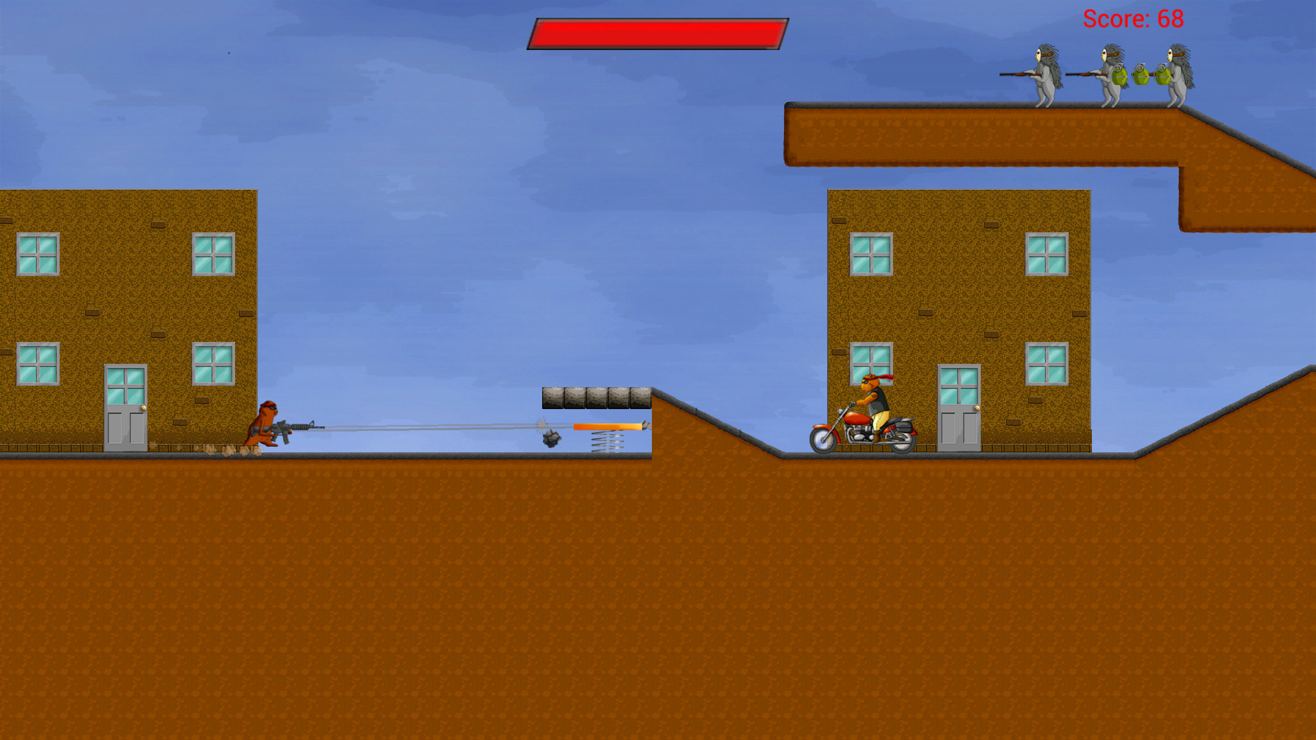 Screenshot of Hamster Hellstorm