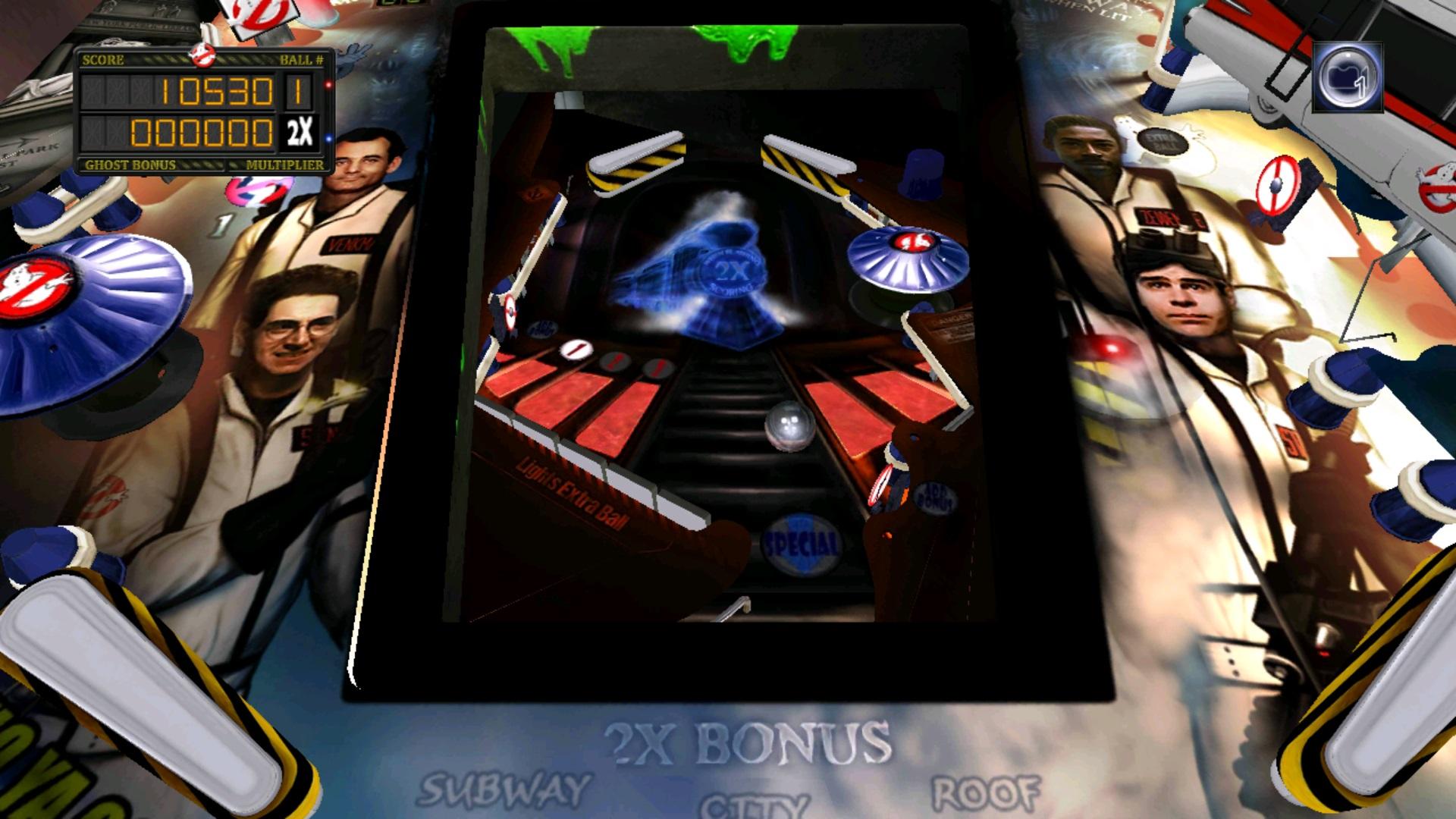 Screenshot of Ghostbusters Pinball