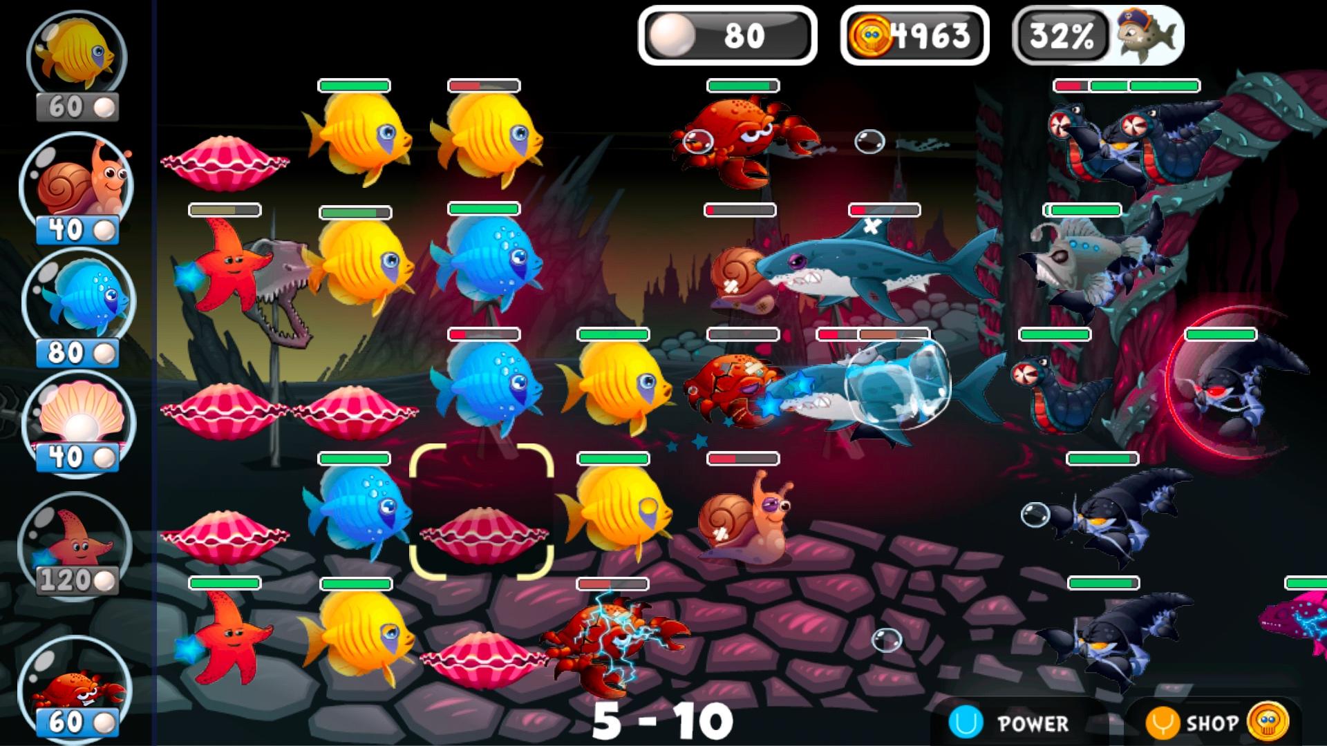 Screenshot of Fish vs Pirates