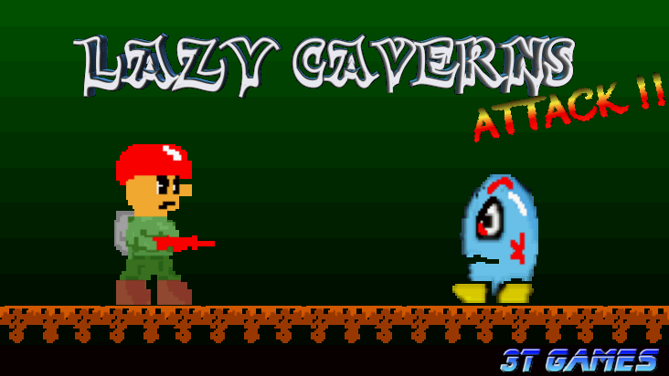 Screenshot of Lazy Caverns Attack