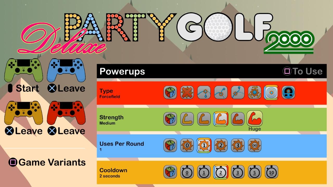 Screenshot of Party Golf
