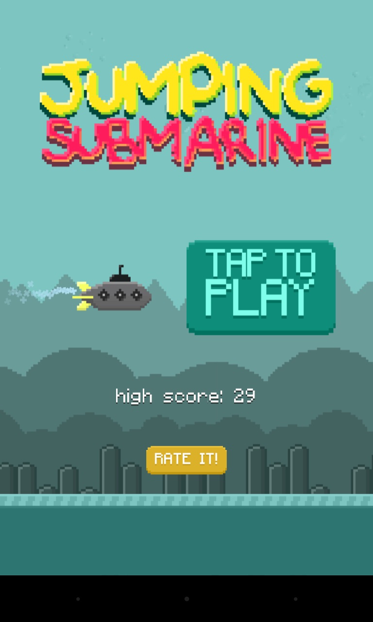Screenshot of Jumping Submarine