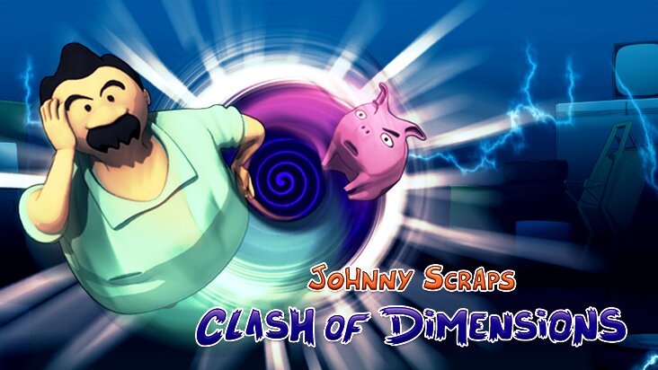 Screenshot of Johnny Scraps: Clash of Dimensions