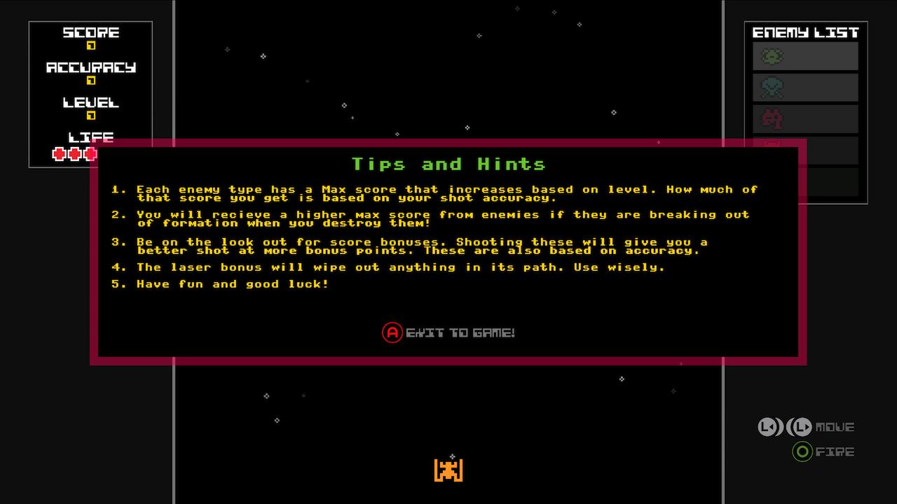 Screenshot of Galaxoid