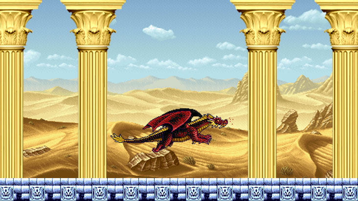 Screenshot of Temple Flappy