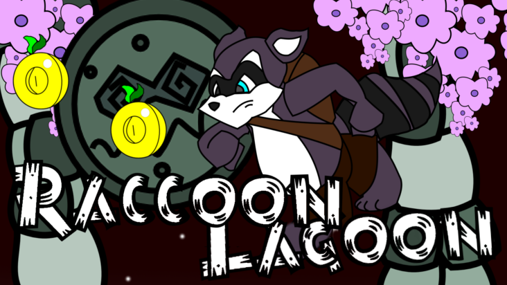 Screenshot of ../game/com.lakelodgegames.raccoonLagoon.htm