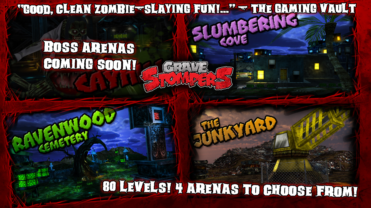 Screenshot of GraveStompers: Zombie vs. Zombie