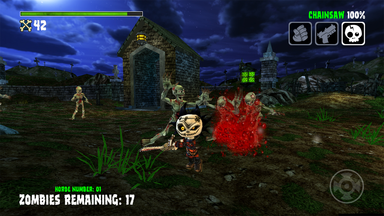 Screenshot of GraveStompers: Zombie vs. Zombie