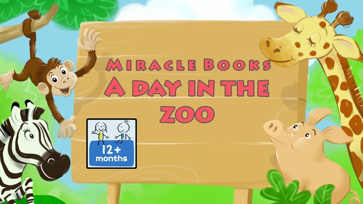 Screenshot of Miracle Books - A Day In The Zoo