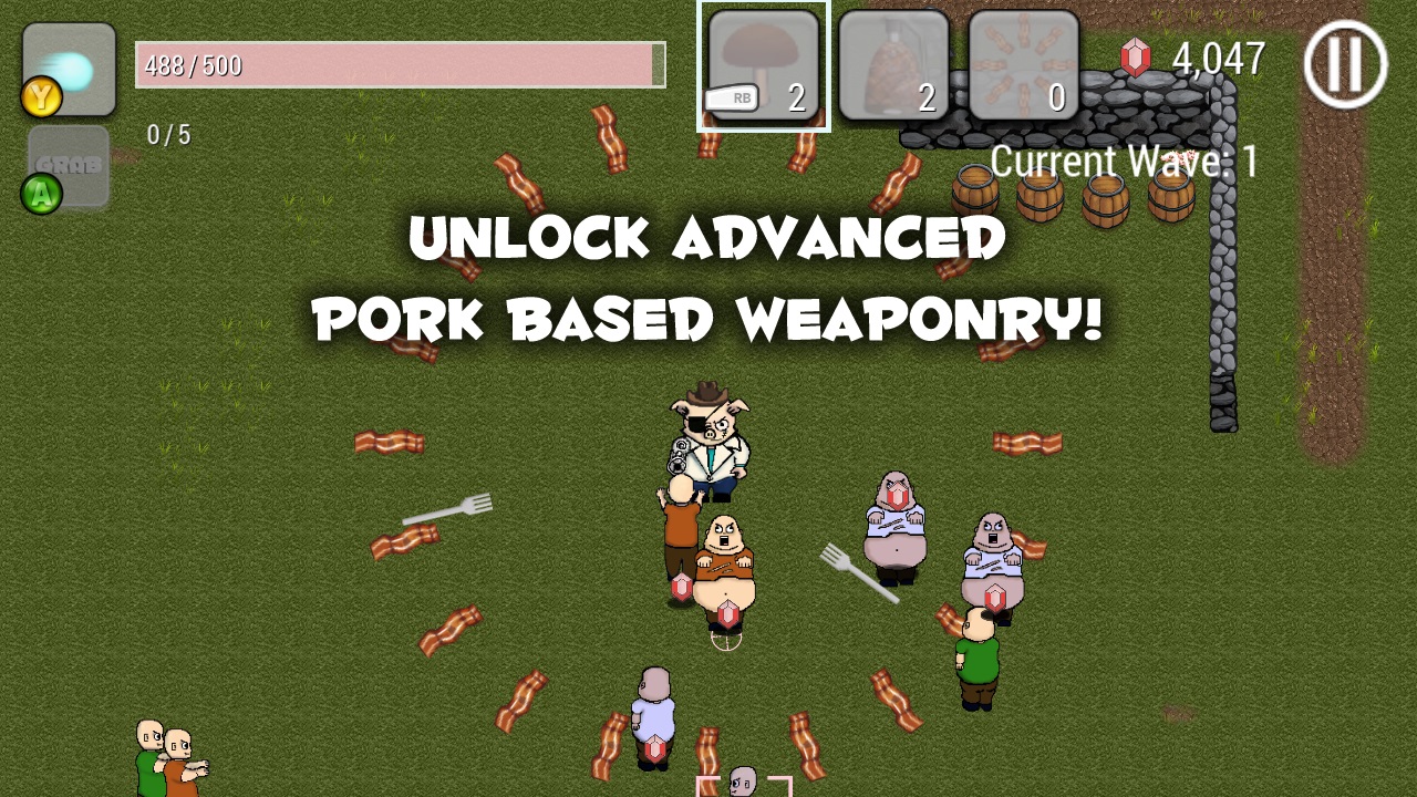 Screenshot of Pork Chop Hero