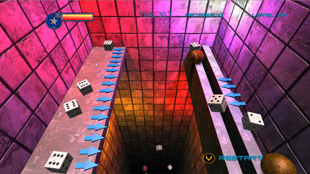 Screenshot of Marble Masters: The Pit