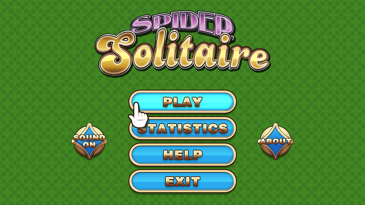 Screenshot of Spider Solitaire