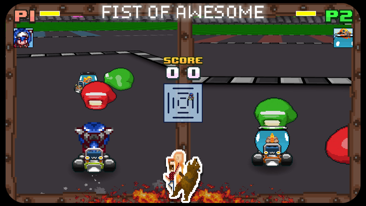 Screenshot of Super Indie Karts