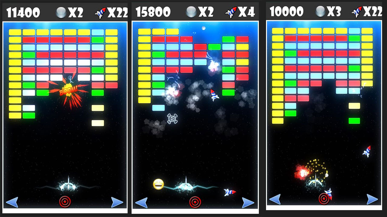 Screenshot of SPACCA TUTTO (Breakout Style)
