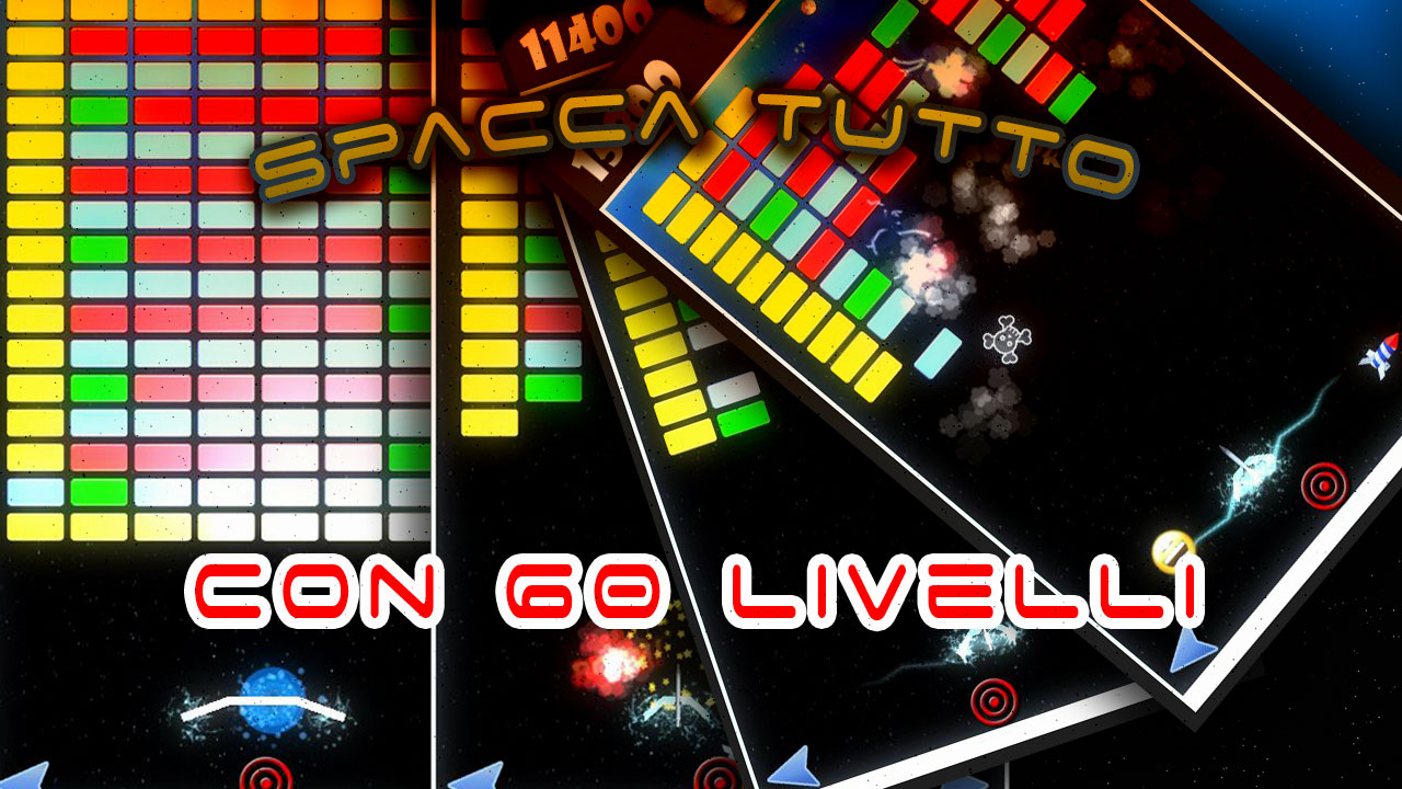 Screenshot of SPACCA TUTTO (Breakout Style)