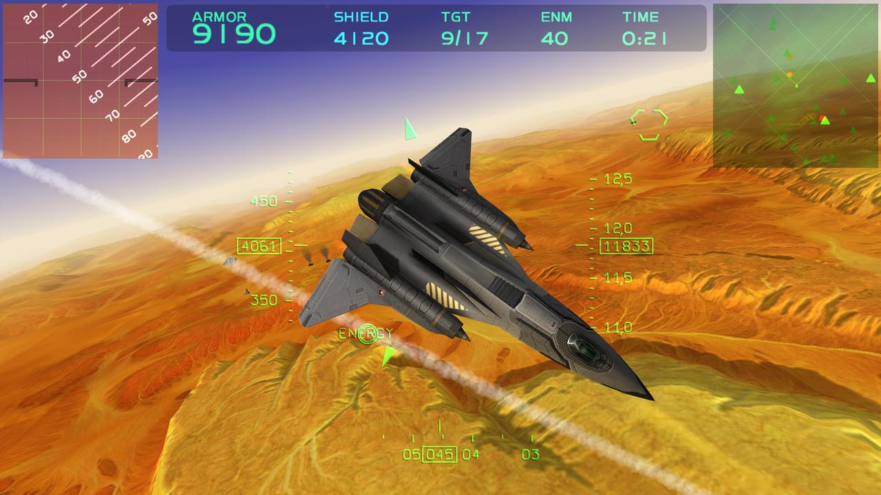 Screenshot of Fractal Combat X
