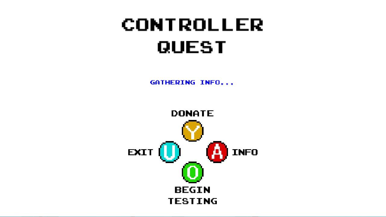 Screenshot of Controller Quest